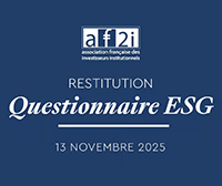AF2I Restitution du questionnaire ESG